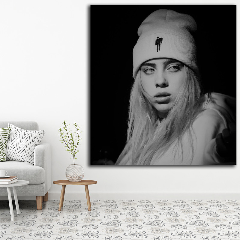 تابلو شاسی طرح بیلی ایلیش کد 1147 | دنیای قاب