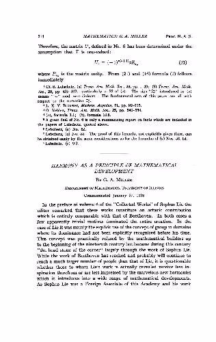 خرید و دانلود نسخه کامل کتاب Harmony as a Principle of Mathematical Development