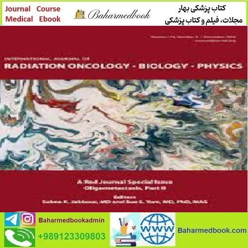 International Journal of Radiation Oncology Biology Physics Vol