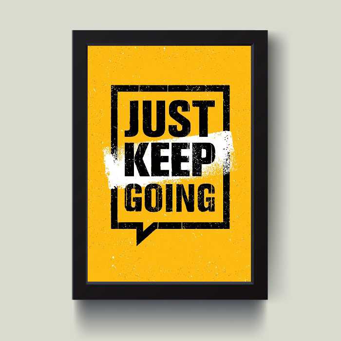 تابلو مدل انگیزشی Keep going کد G11-13