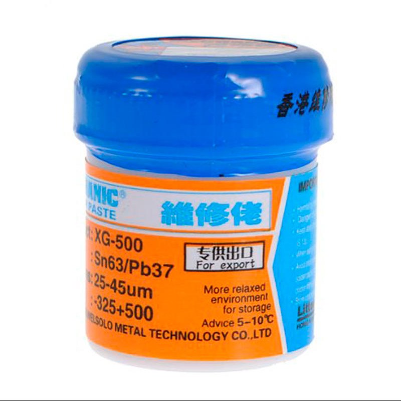 خمیر قلع  کاسه ای مکانیک مدل  Mechanic XG50 رنگ آبی 35g