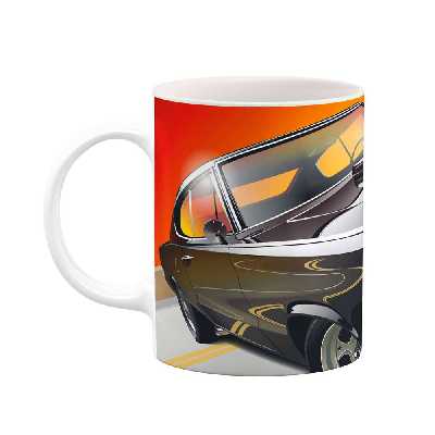 ماگ طرح ماشین دوج چلنجر مدل mgs11540