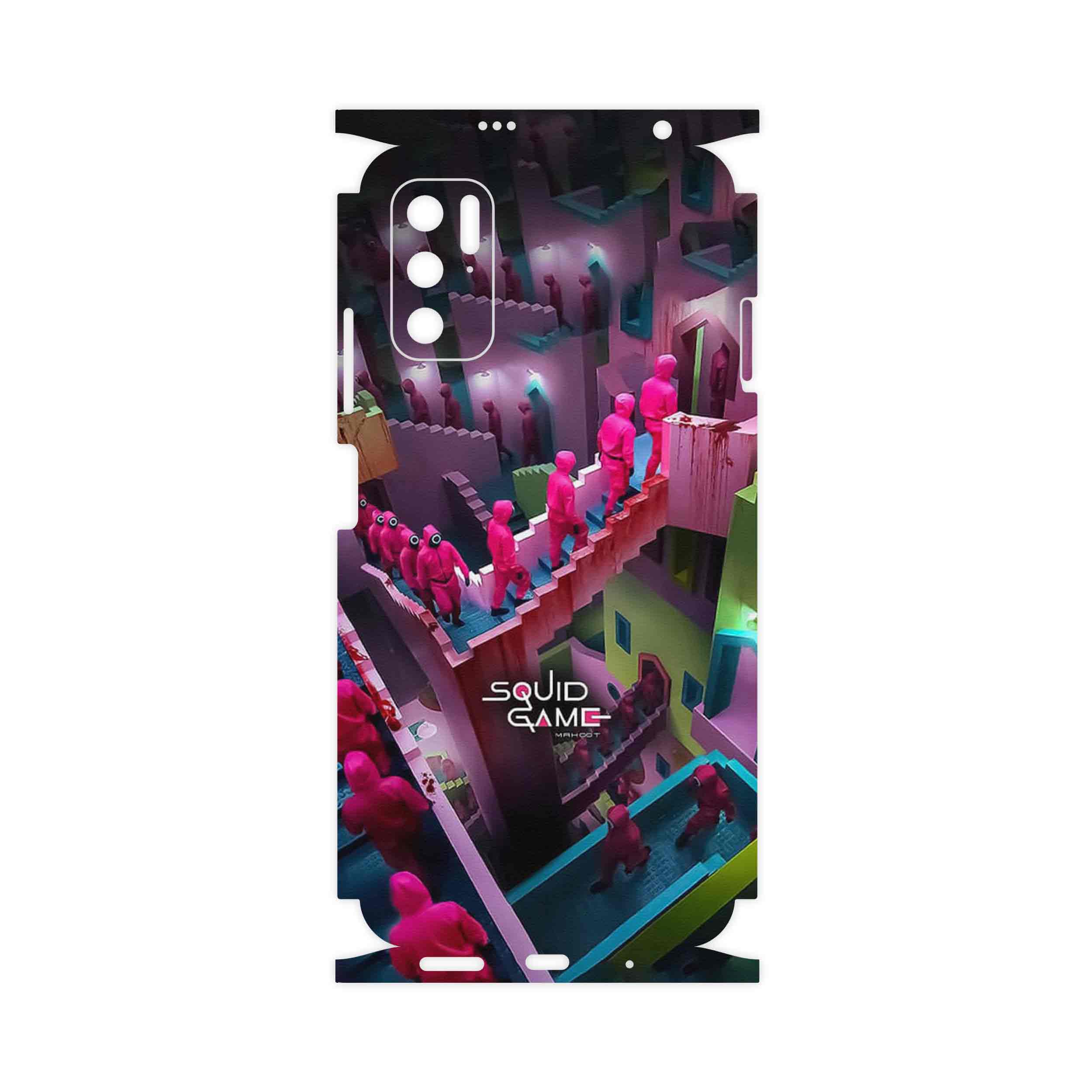 برچسب پوششی ماهوت مدل Squid Game-FullSkin مناسب برای گوشی موبایل شیائومی Redmi Note 11SE