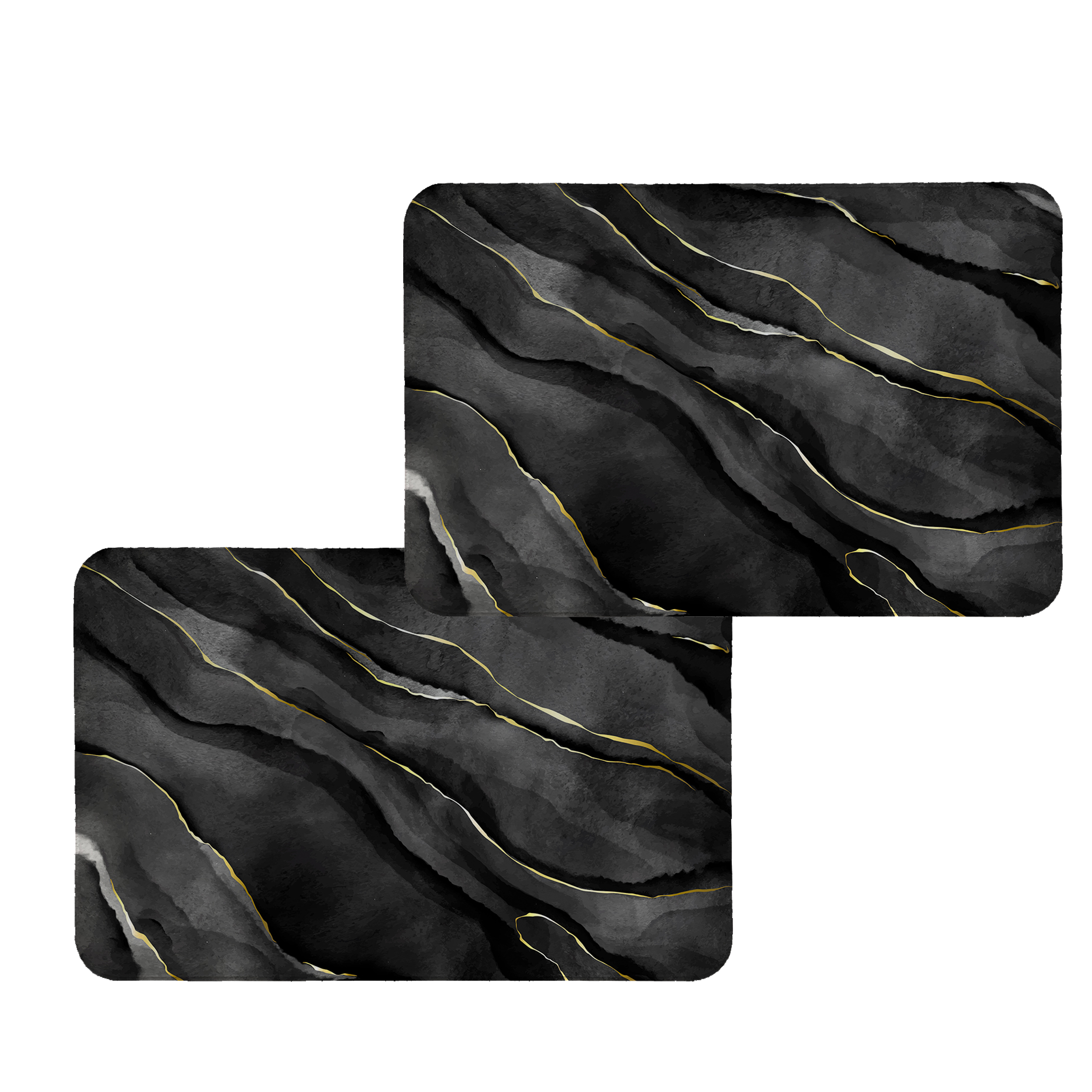 زیربشقابی طرح سنگ کد 8393 مجموعه 2 عددی