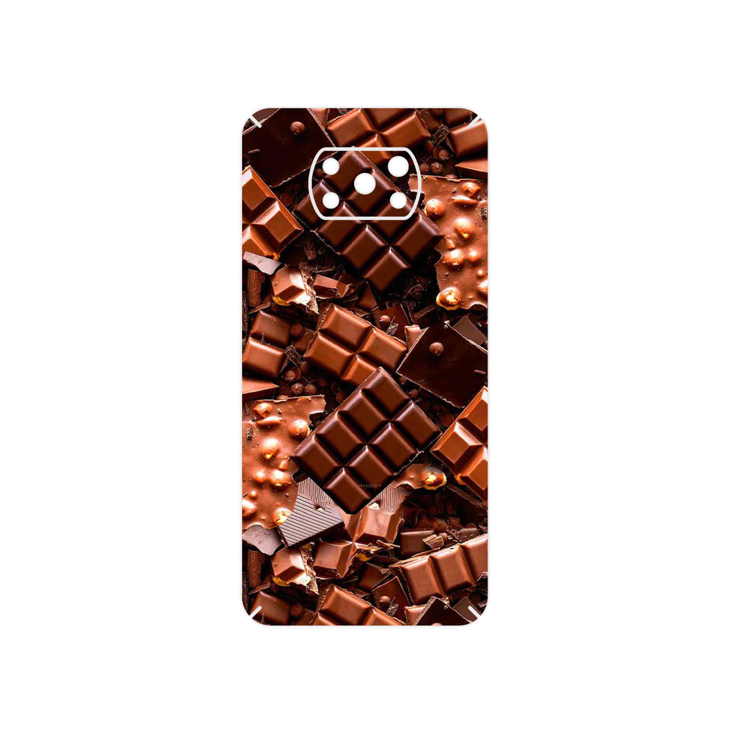برچسب پوششی ماهوت مدل Chocolate مناسب برای گوشی موبایل شیائومی Poco X3 Pro