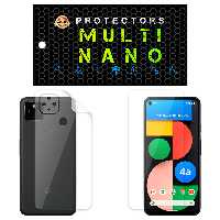 محافظ صفحه نمایش مولتی نانو مدل X-SFT مناسب برای گوشی موبایل گوگل Pixel 4A 5G به همراه محافظ پشت | کالا برتری