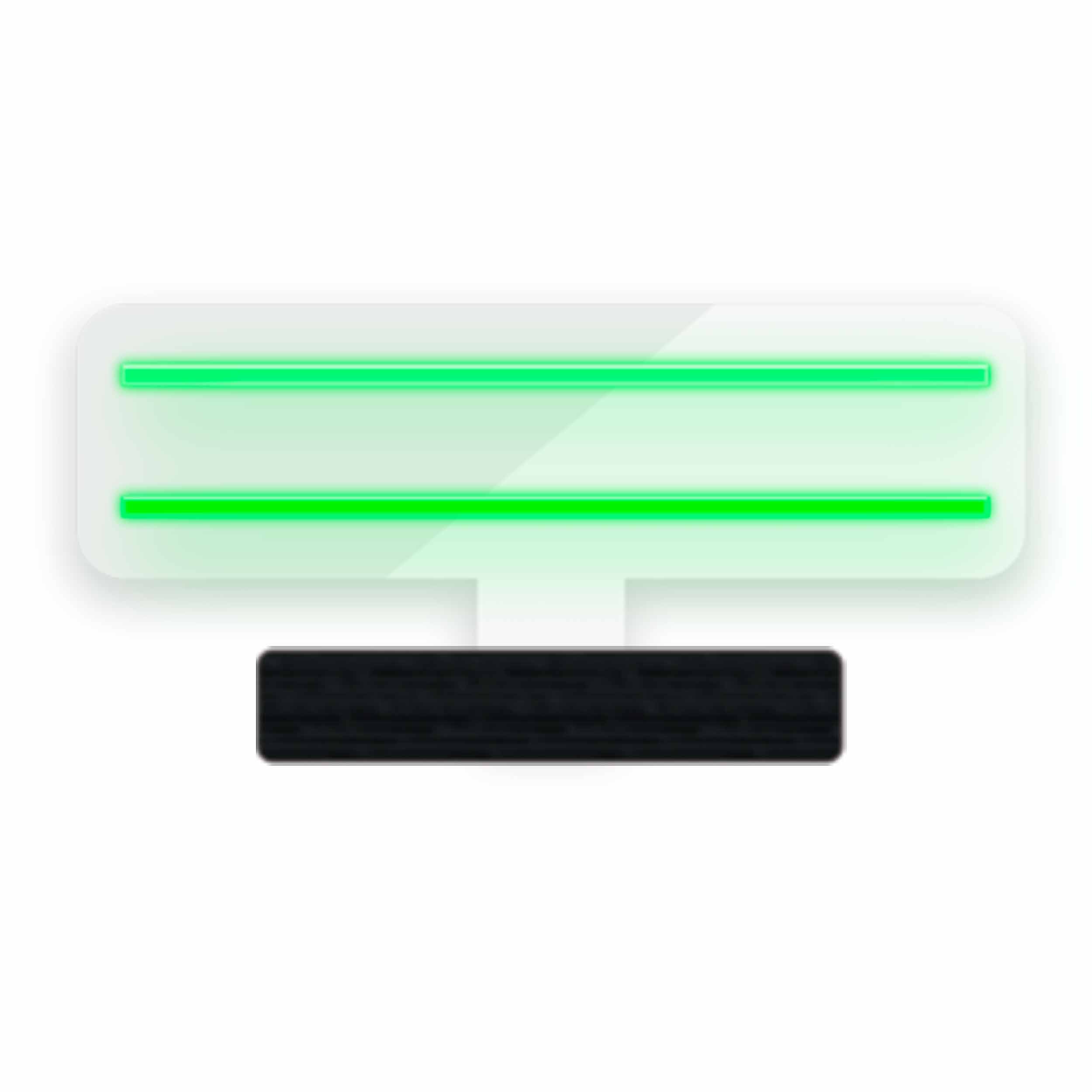 چراغ رومیزی مدل ریموت دار EQUAL-GL_GR-GLASS