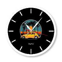 ساعت‌های دیواری راویتا طرح ماشین 3090