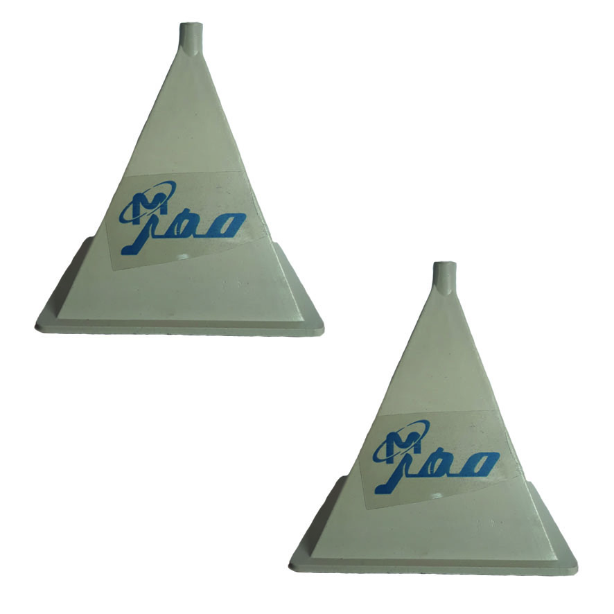 قالب شمع مهر طرح هرم کد 42M بسته 2 عددی