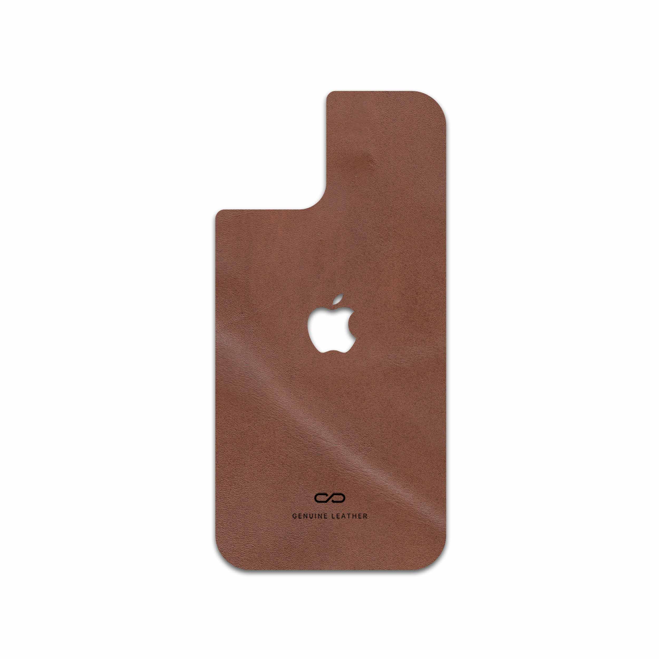 برچسب پوششی ماهوت مدل Matte-Natural-Leather مناسب برای گوشی موبایل اپل iPhone 12 Pro Max