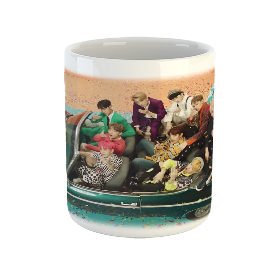 ماگ طرح گروه SEVENTEEN مدل SVT02