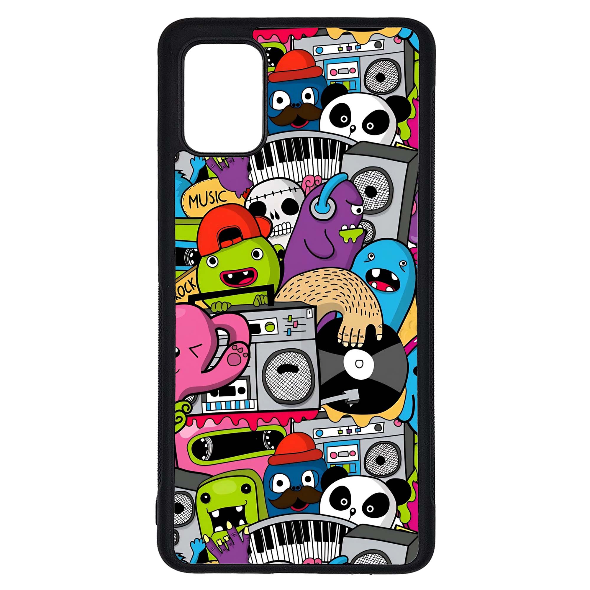 کاور طرح انیمیشن کد G-098 مناسب برای گوشی موبایل سامسونگ Galaxy A51 | دیجی قاب دونی