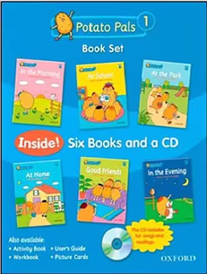 Potato Pals 1 Book Set کتاب سیب زمینی