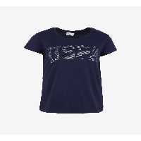 تی شرت آبی زنانه Xs سرمه ای US Polo Assn