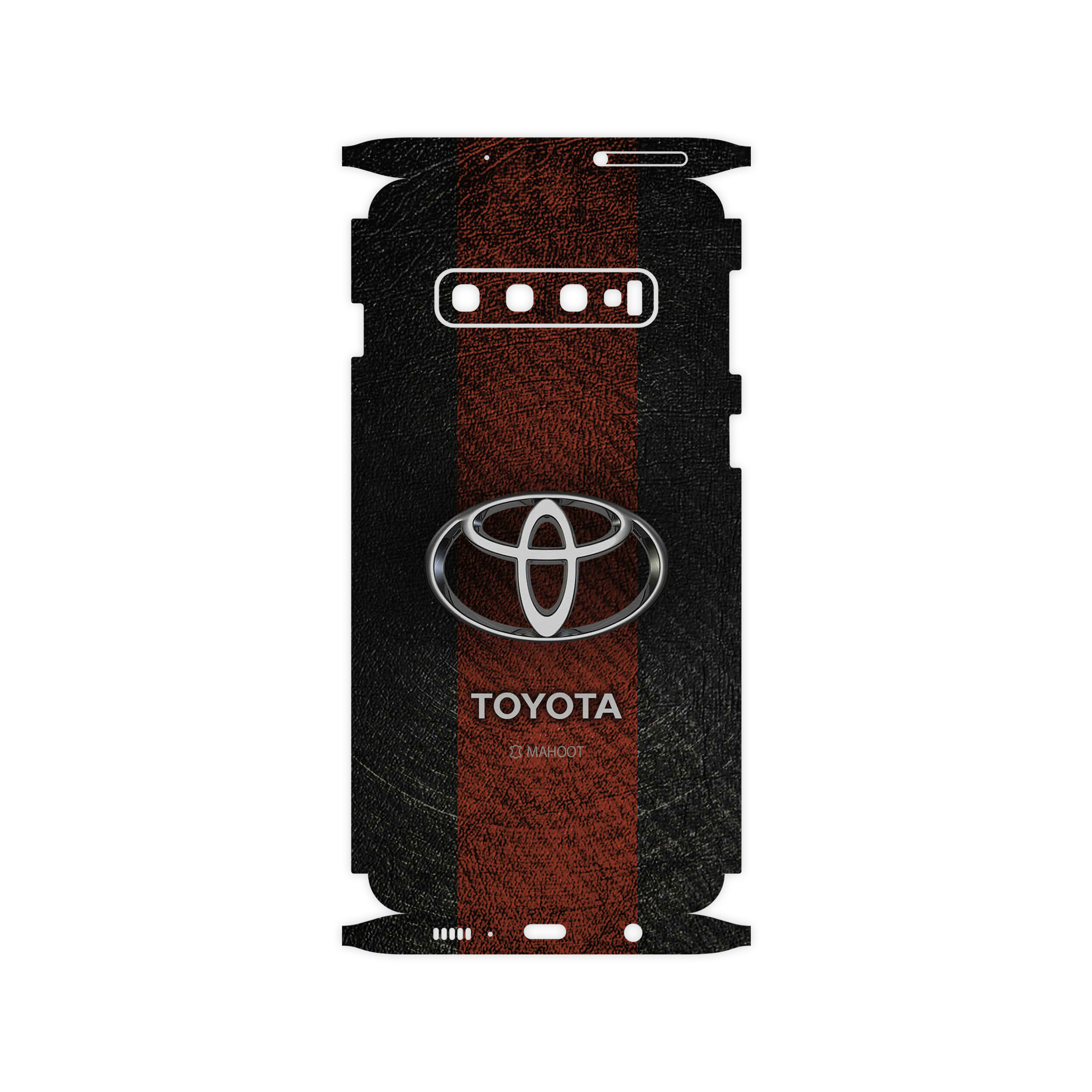 برچسب پوششی ماهوت مدل TOYOTA-FullSkin مناسب برای گوشی موبایل سامسونگ Galaxy S10