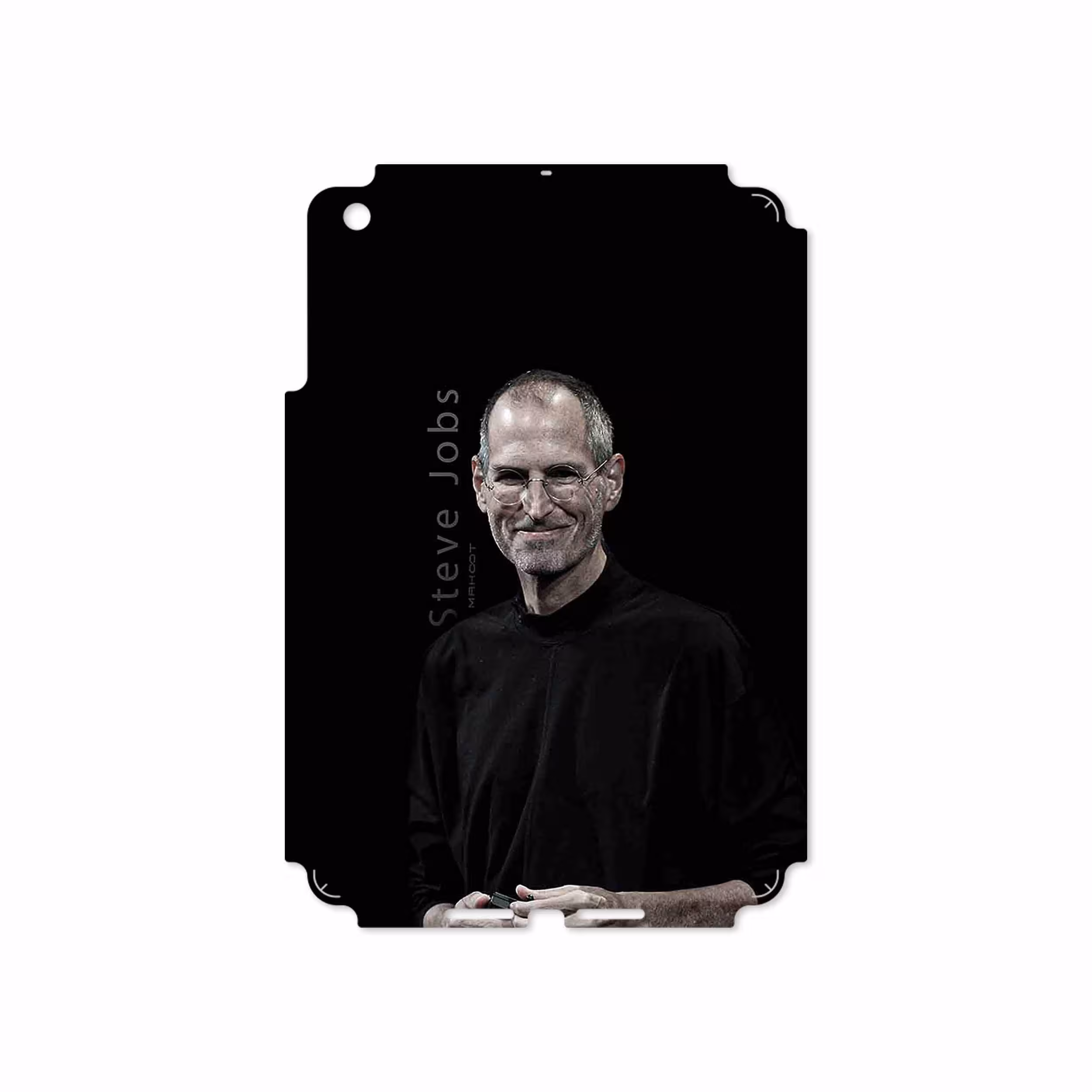برچسب پوششی ماهوت مدل Steve Jobs مناسب برای تبلت اپل iPad mini 2012 A1455