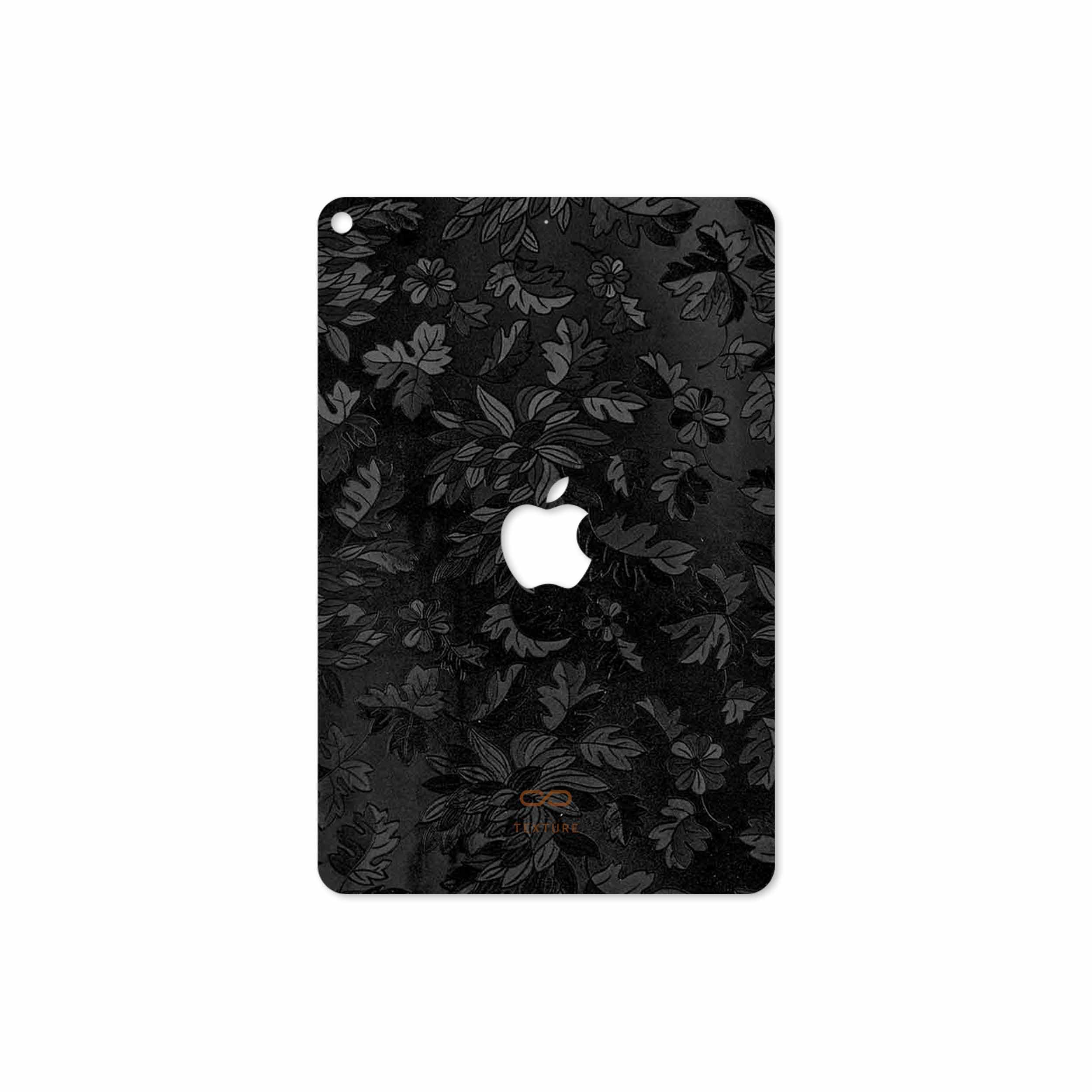 برچسب پوششی ماهوت مدل Black-Wildflower مناسب برای تبلت اپل iPad mini (GEN 5) 2019 A2126