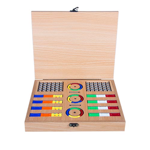 بسته چوبی مگنت خمیده 120 قطعه