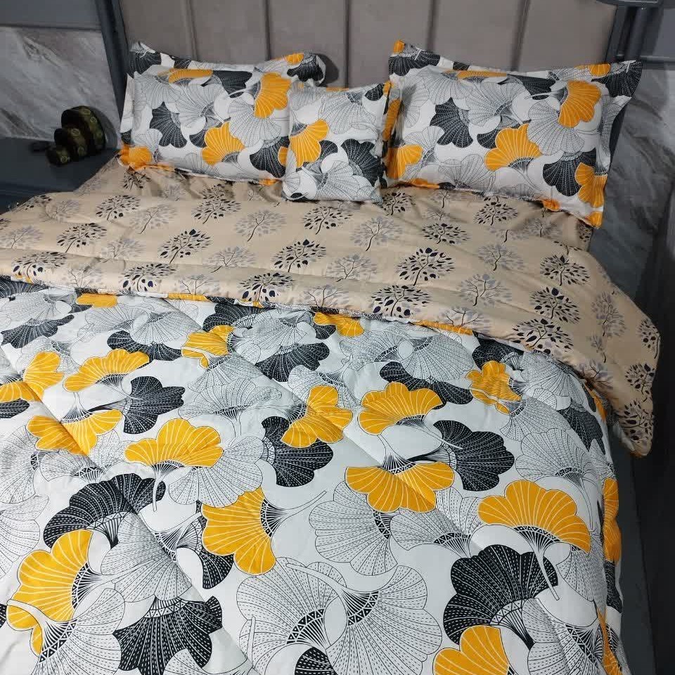 روتختی دونفره رنگ روشن دورو 6تیکه