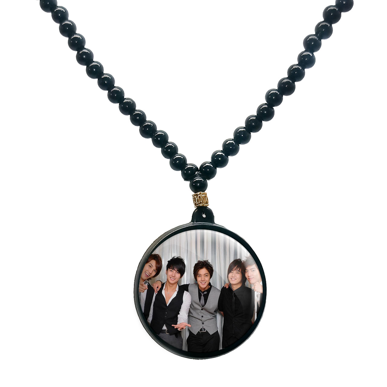 گردنبند پرمانه طرح ss501 کد pmd.19239 مدل دو طرفه