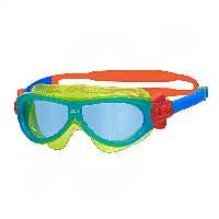 عینک شنا بچه گانه زاگز phantom kids mask HMK | آبی/سبز