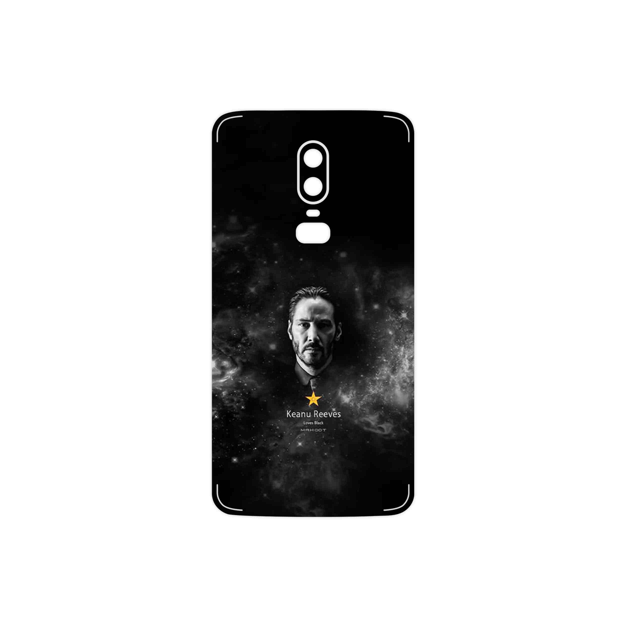 برچسب پوششی ماهوت مدل Keanu Reeves مناسب برای گوشی موبایل وان پلاس 6