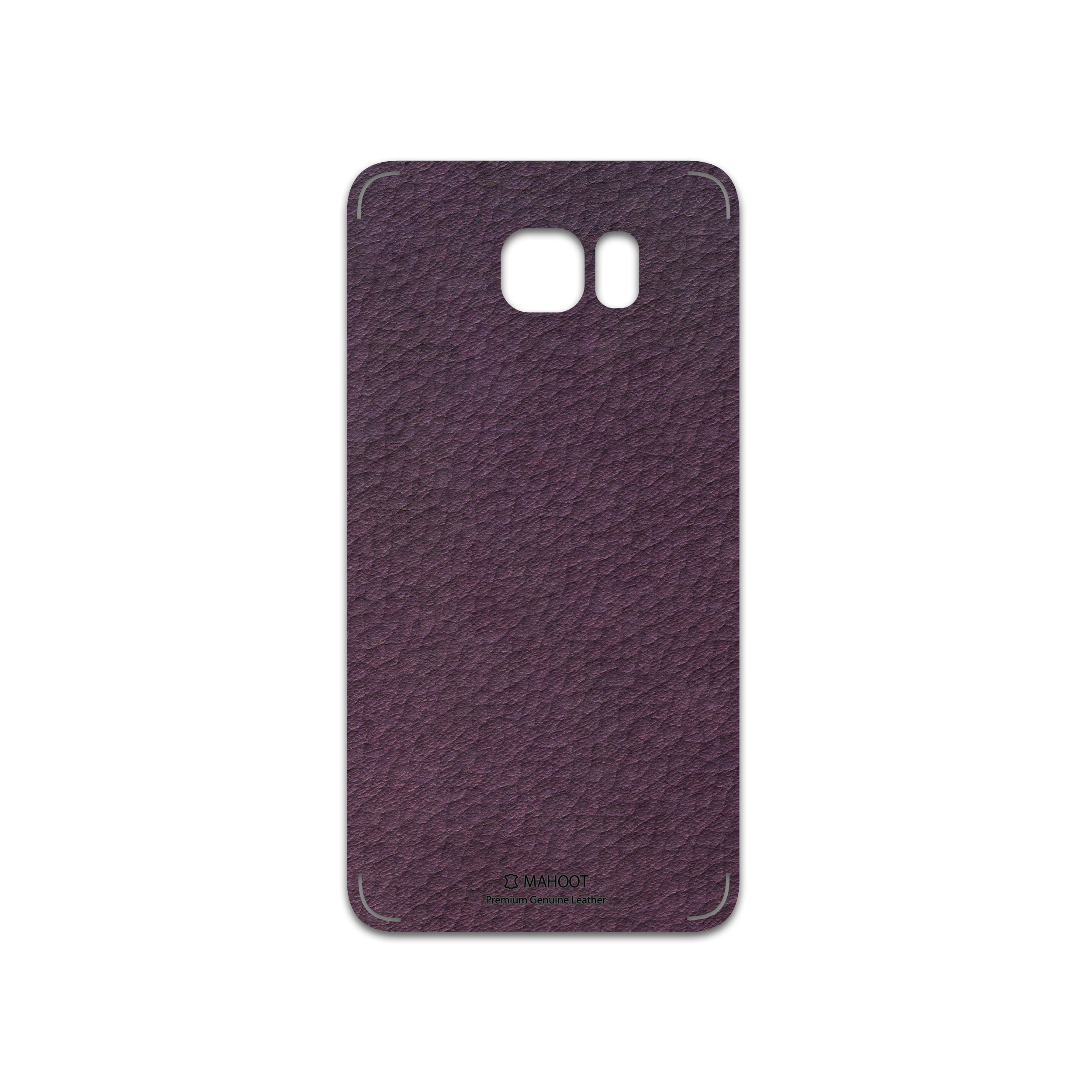 برچسب پوششی ماهوت مدل Purple-Leather مناسب برای گوشی موبایل سامسونگ Galaxy Note 5