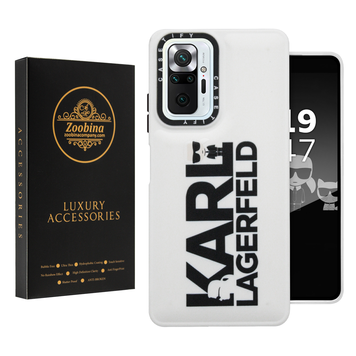 کاور مدل Lagerfeld مناسب برای گوشی موبایل شیائومی Redmi Note 10 Pro 4G / Note 10 Pro Max