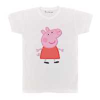 تی شرت بچگانه پرمانه طرح پپا پیگ کد pmt.4737