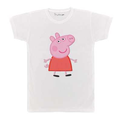 تی شرت بچگانه پرمانه طرح پپا پیگ کد pmt.4737