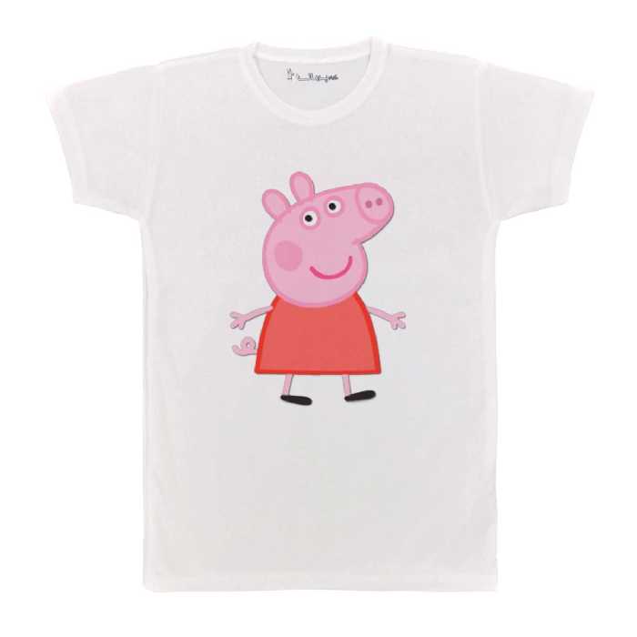 تی شرت بچگانه پرمانه طرح پپا پیگ کد pmt.4737