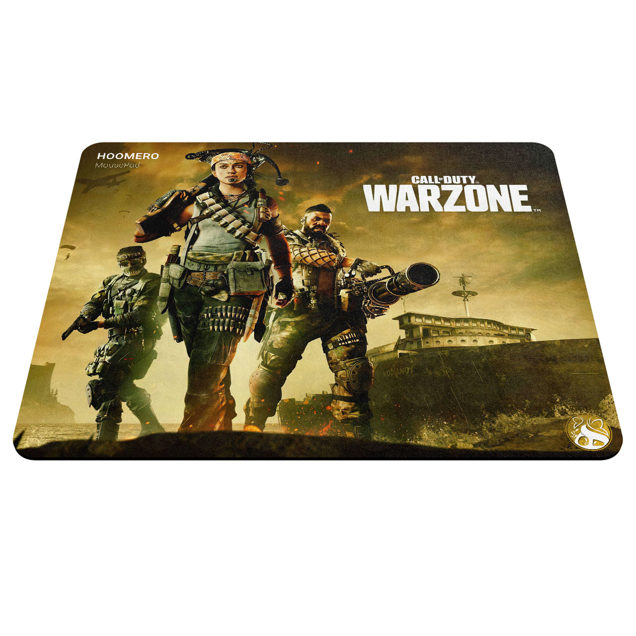 ماوس پد هومرو طرح بازی Call of Duty Warzone مدل A1593