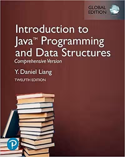 خرید و دانلود نسخه کامل کتاب Introduction to Java Programming and Data Structures, Comprehensive Version (12th Global Edition) [2021] - Pdf