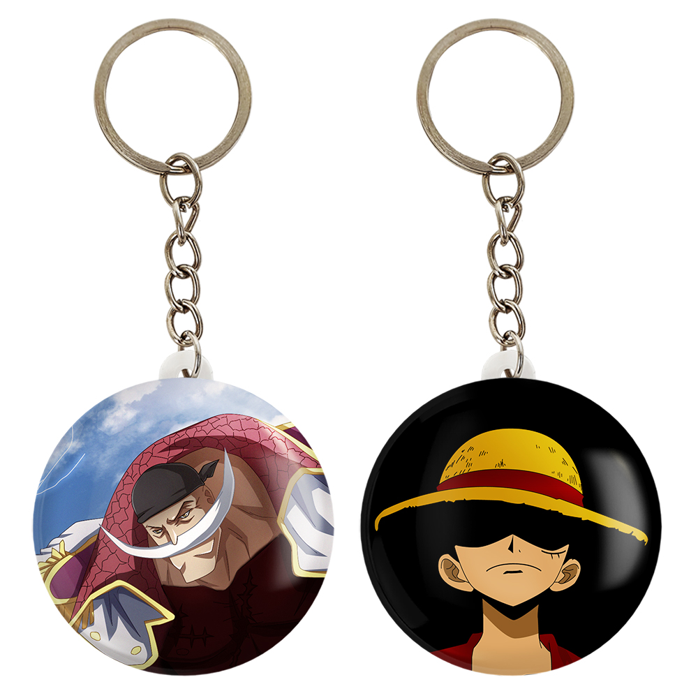 جاکلیدی خندالو مدل لوفی و شیروهیگه انیمه وان پیس کد 1141211413 مجموعه 2 عددی