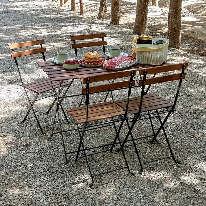 میز و صندلی تراس چهار نفره Tarno (طرح ایکیا)