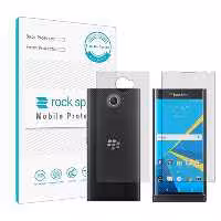 گلس محافظ صفحه نمایش و پشت گوشی Blackberry Prive مدل نانو هیدروژل شفاف برند راک اسپیس کد23841SS