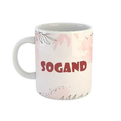 ماگ طرح اسم سوگند مدل برگ کد 376