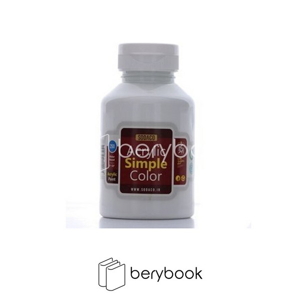 sodaco / سوداکو / اکرولیک 250 میل / سفید / کد 033 / white