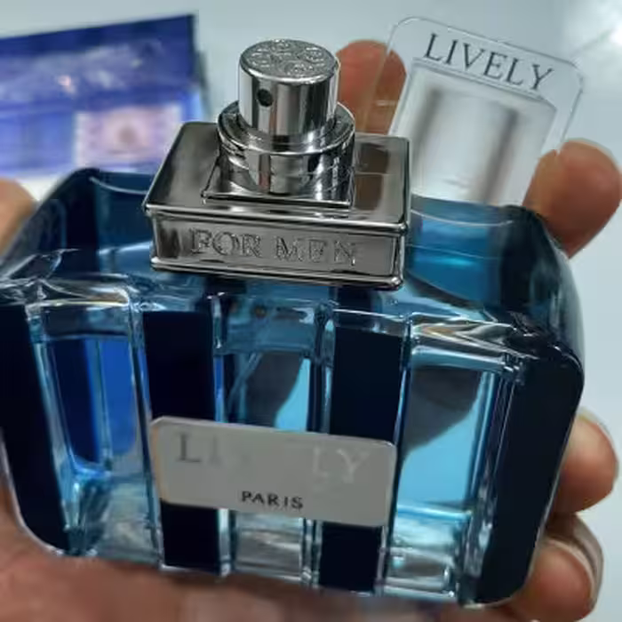 ادکلن لایولی Lively مردانه (آبی) اصل حک شده فرانسه