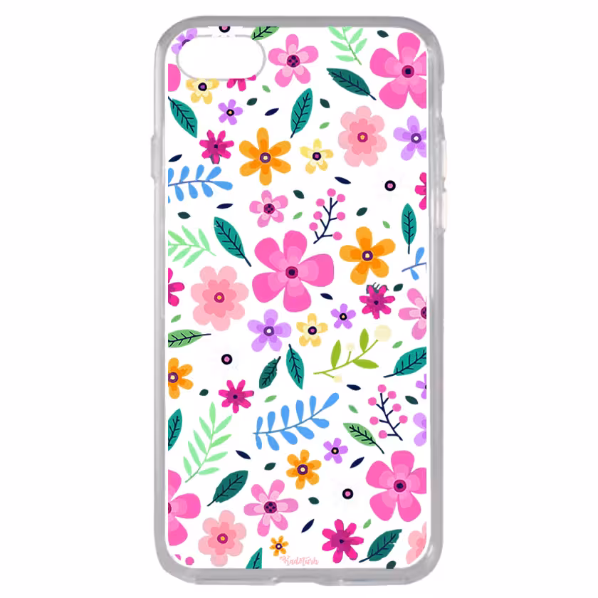کاور طرح گل مناسب برای گوشی موبایل اپل iPhone 7 / 8