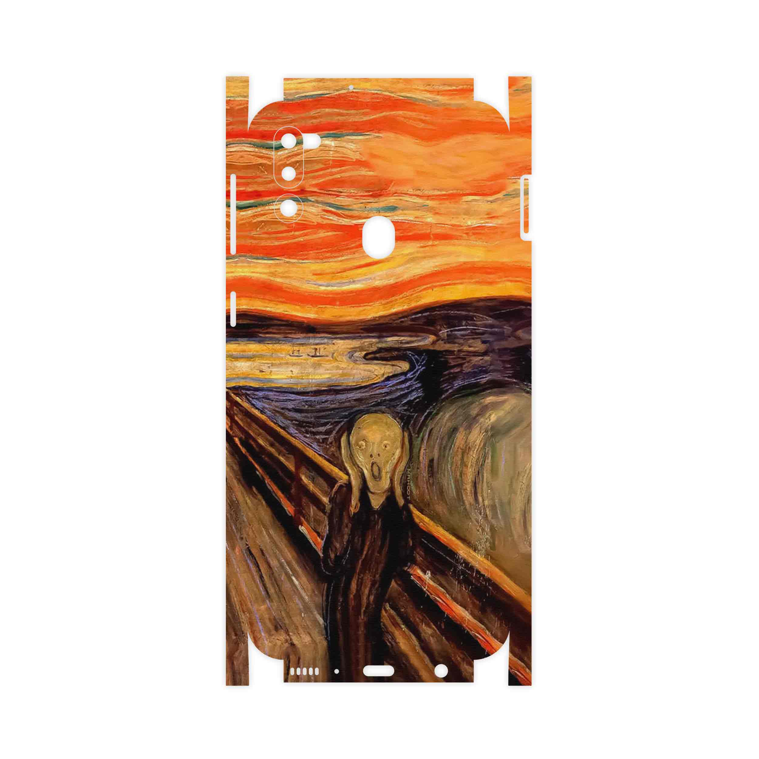 برچسب پوششی ماهوت مدل The Scream of Munch-FullSkin مناسب برای گوشی موبایل سامسونگ Galaxy M21 (2021) Edition