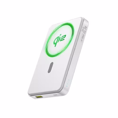 پاوربانک 10000 مگنتی 22.5 وات بیسوس BASEUS Magnetic Mini Power Bank Qi2 PPWPQ10-20