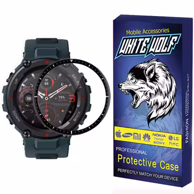 محافظ صفحه نمایش وایت ولف مدل W-PWM مناسب برای ساعت هوشمند امیزفیت T-Rex Pro