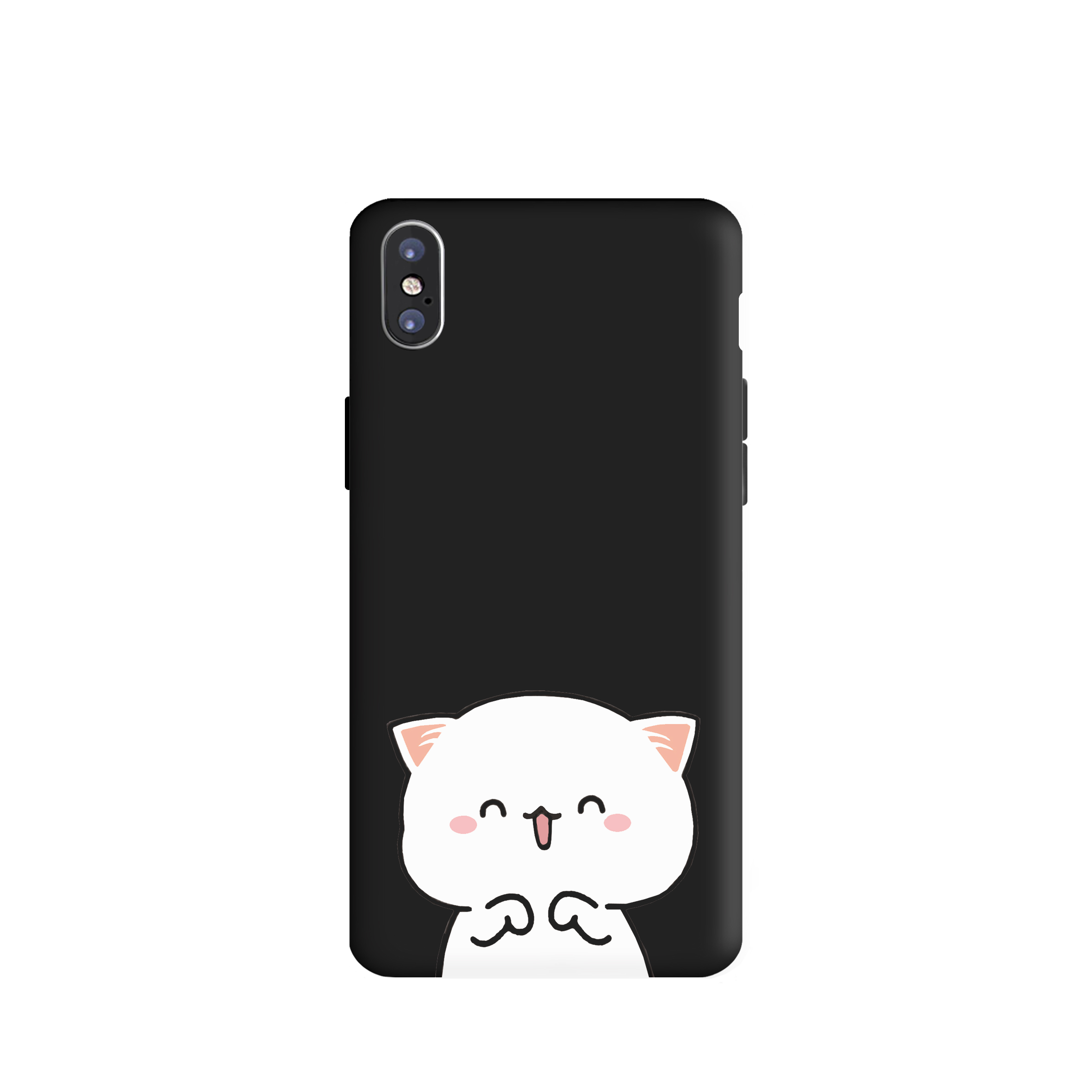 کاور طرح گربه دخترانه  کد u4285 مناسب برای گوشی موبایل اپل iphone X / Xs