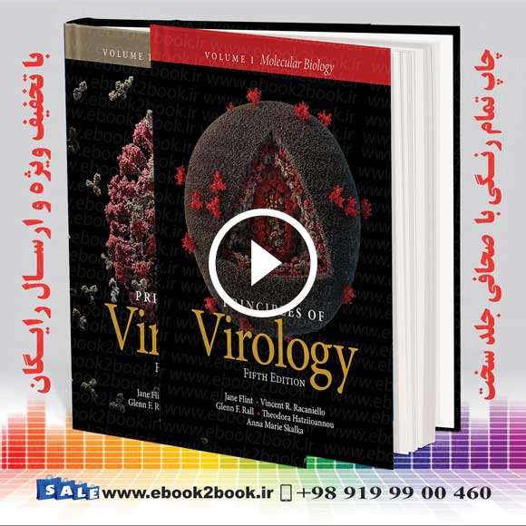 Principles of Virology Multi-Volume (ASM Books) 5th Edition | کتاب اصول ویروس شناسی فلینت