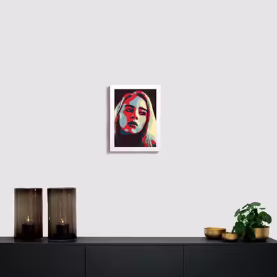 تابلو مدل billie eilish