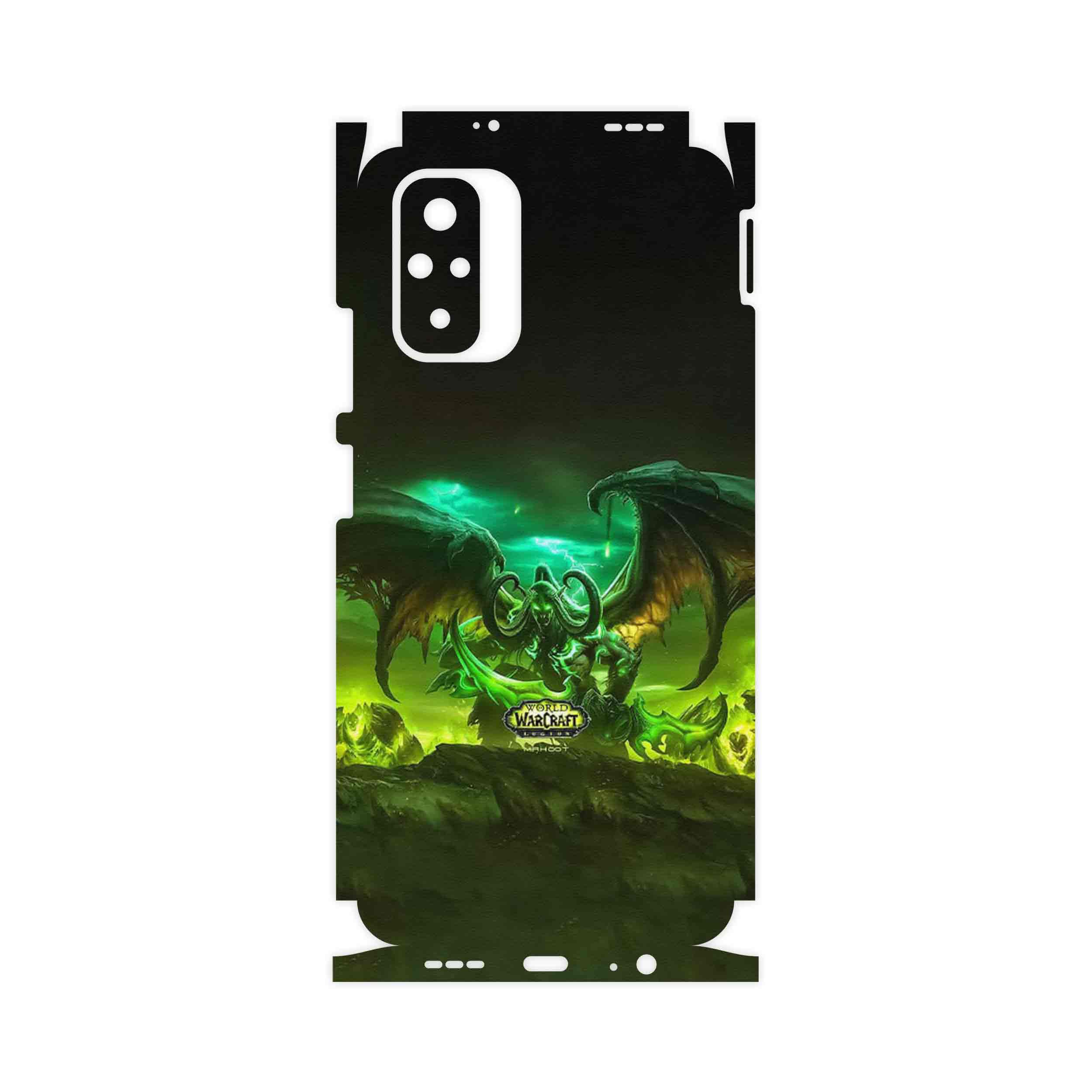 برچسب پوششی ماهوت مدل Warcraft Game Series-FullSkin مناسب برای گوشی موبایل شیائومی Redmi Note 10s
