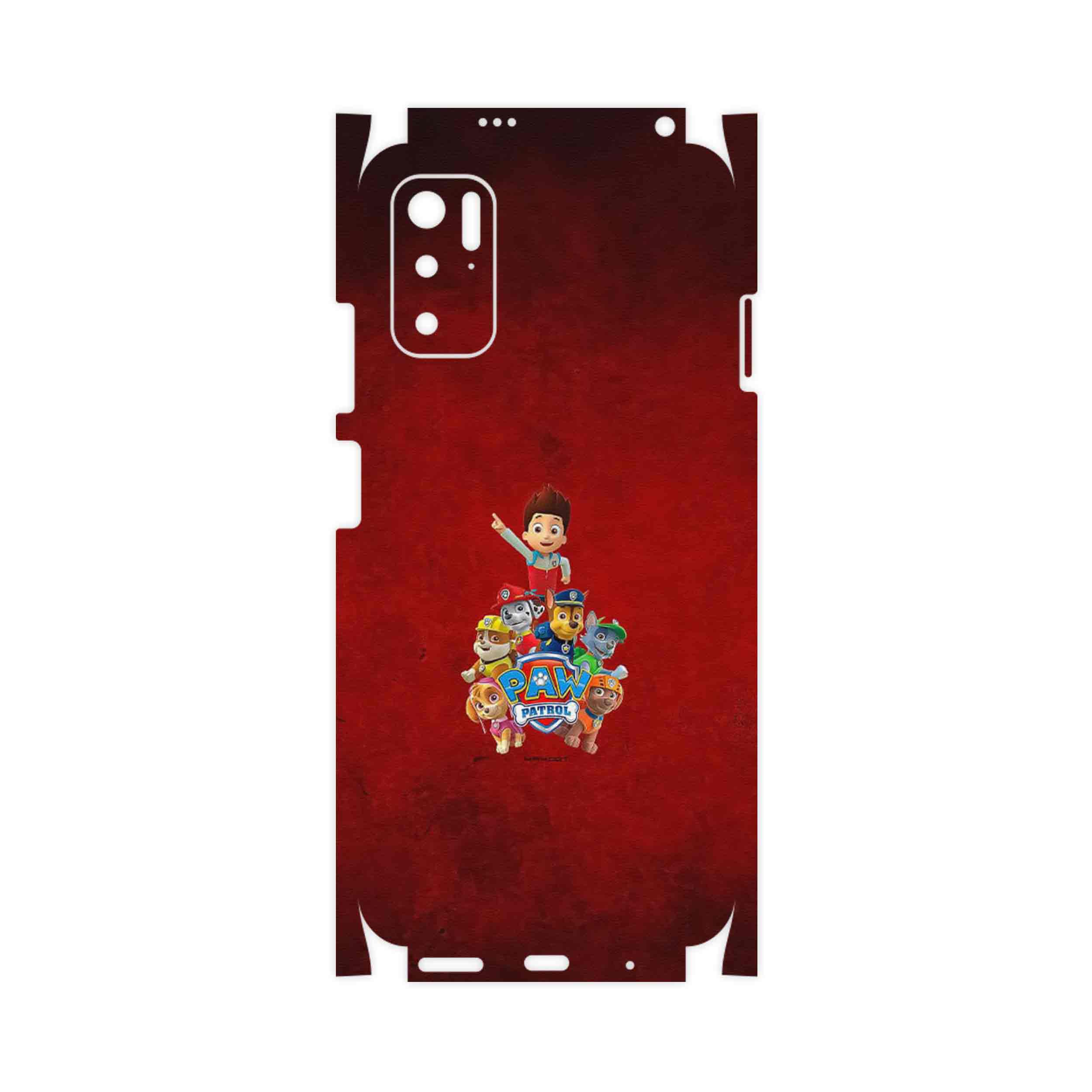 برچسب پوششی ماهوت مدل Paw Patrol-FullSkin مناسب برای گوشی موبایل شیائومی Poco M3 Pro 5G