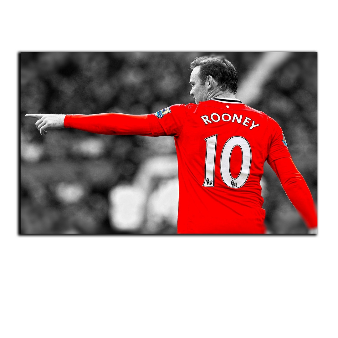 تابلو شاسی بکلیت طرح بازیکن فوتبال وین رونی تیم منچستر یونایتد مدل SH-S7098