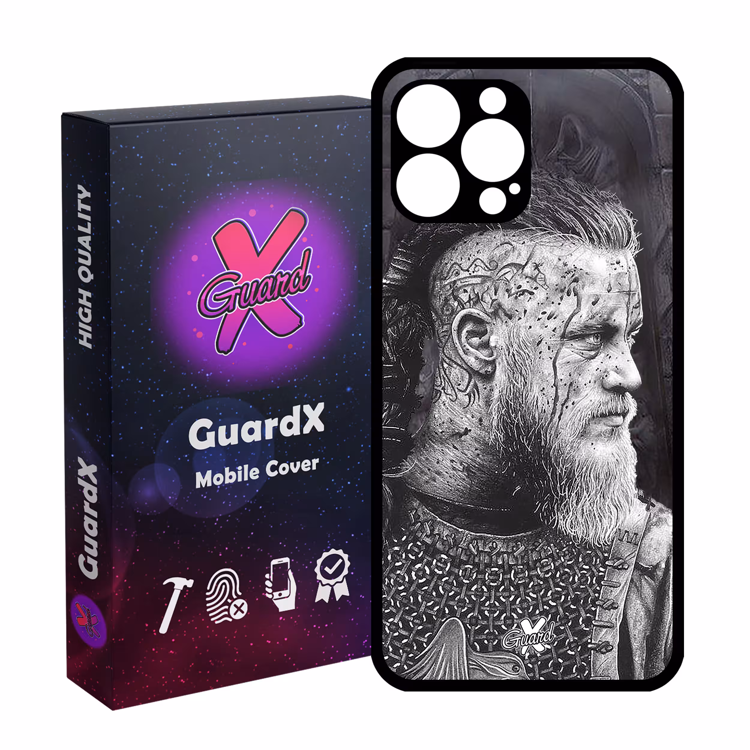 کاور گارد ایکس طرح Ragnar مدل Glass10245 مناسب برای گوشی موبایل اپل iPhone 12 Pro Max